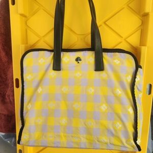 KATE SPADE Handbag Summer Lightweight with Bingham Design Leather Trim